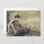 レーテスのためにエアフローカバーを編むペネロペ彼女の父親 – i ポストカード (正面/裏面)