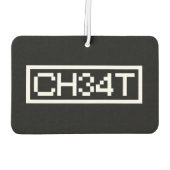 レートチートエアーフレッシュナー カーエアーフレッシュナー (裏面)