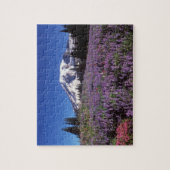 レーニア山のふもとの夏の野の花, ジグソーパズル (縦)