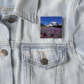 レーニア山のふもとの夏の野の花, 缶バッジ (インサイチュ)
