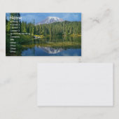 レーニア山の名刺 名刺 (正面/裏面)