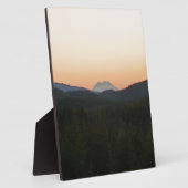 レーニア山の日の出 フォトプラーク (側面)
