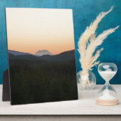 レーニア山の日の出 フォトプラーク (側面)