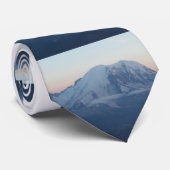 レーニア山の日没 ネクタイ (ロール)