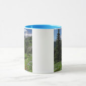 レーニア山の野生の花 マグカップ (中央)