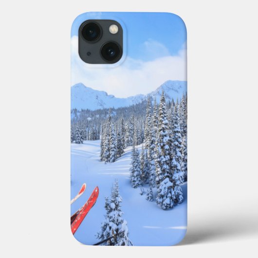 レーニア山近くのクリスタルマウンテンスキーリゾート 2 Case-Mate iPhoneケース (裏面)