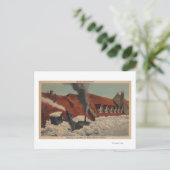 レーニア山、ワシントン州 - パラダイス・イン ポストカード (スタンド正面)