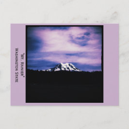 レーニア山、ワシントン州 ポストカード