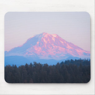 レーニア山Alpenglow マウスパッド