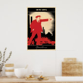 レーニン記念ソビエト宣伝ポスター - CCCP ポスター (キッチン)