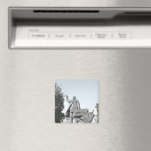 レーニン記念碑スケッチ磁石 マグネット (インサイチュ (食洗機))