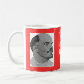 レーニン2_dibujo_1901のwikimediaのコピー コーヒーマグカップ (左)