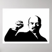 レーニン, ソ連, ソビエト連邦, CCCP, 共産主義 ポスター (正面)