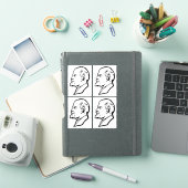 レーニン, ソ連, CCCP, ソビエト連邦, 共産主義 シール (iPadカバー)