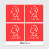 レーニン, ソ連, CCCP, ソビエト連邦, 共産主義 シール (シート)