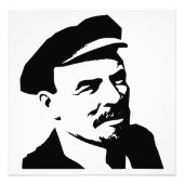 レーニン, ソ連, CCCP, ソビエト連邦, 共産主義 フォトプリント            (正面)