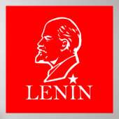レーニン, ソ連, CCCP, ソビエト連邦, 共産主義 ポスター (正面)