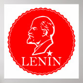 レーニン, ソ連, CCCP, ソビエト連邦, 共産主義 ポスター (正面)