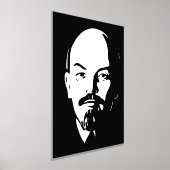 レーニン, ソ連, CCCP, ソビエト連邦, 共産主義 箔ポスター (レイダウン)