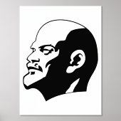 レーニン, ソ連, CCCP, ソビエト連邦, 共産主義 箔ポスター (正面)