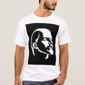 レーニン, ソ連, CCCP, ソビエト連邦, 共産主義 Tシャツ (正面)
