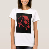 レーニン, ソ連, CCCP, ソビエト連邦, 共産主義 Tシャツ (正面)