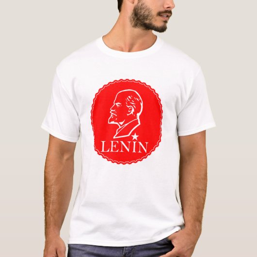 レーニン、ソ連、CCCP、ソビエト連邦、共産主義 Tシャツ (正面)