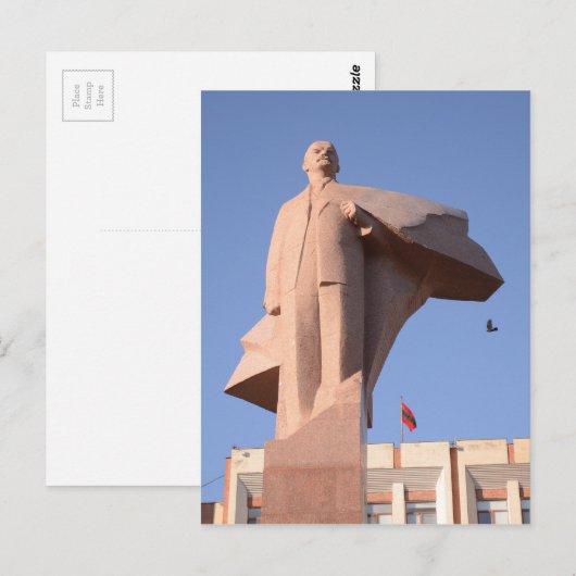 レーニン ポストカード (正面/裏面)