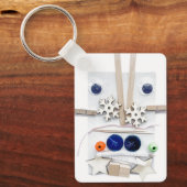 レーヌとカヤラのティンカークラフト キーホルダー (正面)