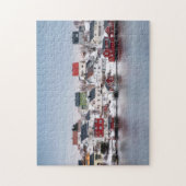 レーヌカラフル魚釣りヴィレッジアルティックトラベル ジグソーパズル (縦)