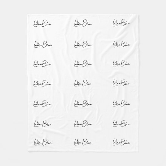 レーヌブルーフリースブランケット フリースブランケット (正面)