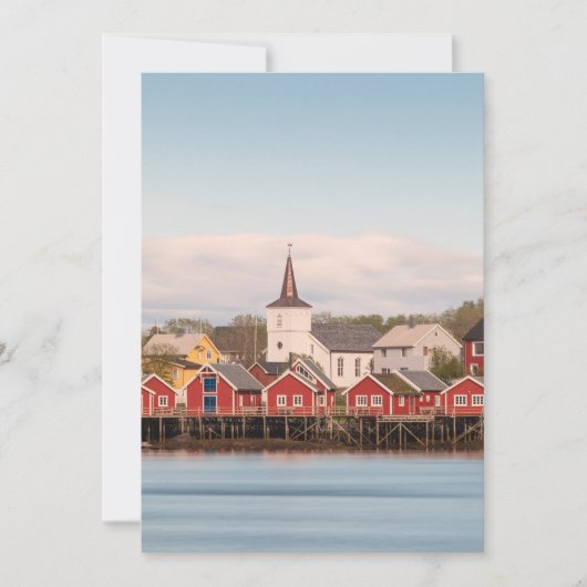 レーヌロフォテンノルウェー カード (正面)