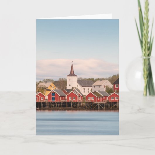 レーヌロフォテンノルウェー カード (正面)