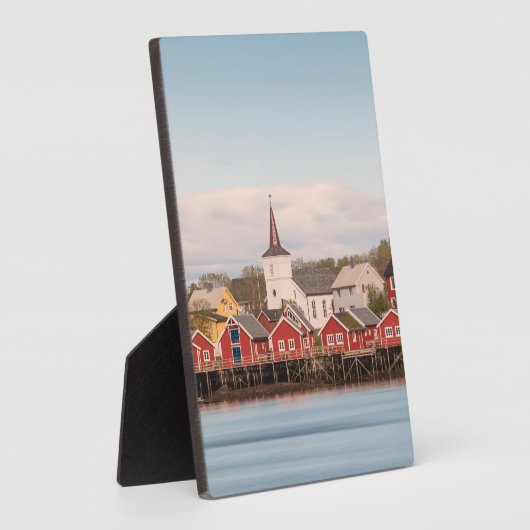 レーヌロフォテンノルウェー フォトプラーク (側面)