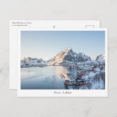 レーヌロフォテンノルウェー ポストカード (正面/裏面)