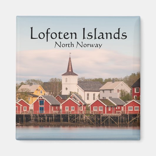 レーヌロフォテンノルウェー マグネット (正面)