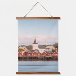 レーヌロフォテンノルウェー 吊り下げ型タペストリー