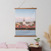 レーヌロフォテンノルウェー 吊り下げ型タペストリー (寝室)