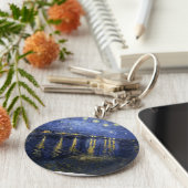 レーヌ川の星空 キーホルダー (側面)