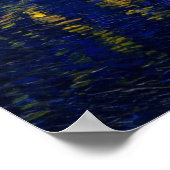 レーヌ川の星空 ポスター (角)