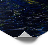 レーヌ川の星空 ポスター (角)