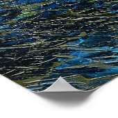 レーヌ川の星空 ポスター (角)