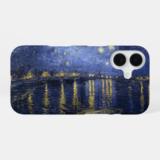 レーヌ川の星空 iPhone 16ケース (裏面横)