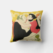 レーヌ・ド・ジョワ(Queen of Pleasure)トゥールーズ・ロートレック クッション (裏面)