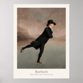 レーバーンヴィンテージプリントスケートで滑る大臣 ポスター (正面)