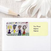 レーベル、採用は愛のスケッチ ラベル (インサイチュ)