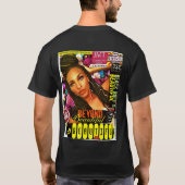 レーベ保ルで私。ベーシックダークTシャツ Tシャツ (裏面)