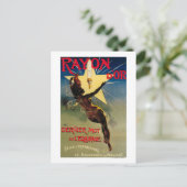 レーヨン・ドール・レストラン宣伝ポスター ポストカード (スタンド正面)