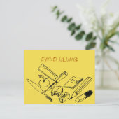 レールミッテルアウフエインラドンツアエインシュルン ポストカード (スタンド正面)