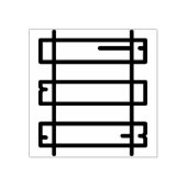 レール ラバースタンプ (インプリント)